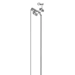 Strip,Replacement (8"W X 90"H) for Kason Part# KAS401SA8080090