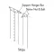 Curtain,Strip(6"W,33"W X 84"H) for Kason Part# KAS401SC6063384