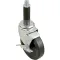 Caster,Stem(4"Od,W/Brake,Black for Kason Part# KAS6C364027HDPOTLB