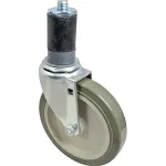 Caster,Stem (5"Od,Swvl,Gray) for Kason Part# KAS6C365025PPPG
