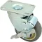Caster,Plate (3-1/2"W/Brk,Gry) for Kason Part# KAS6C523501PPPGTLB