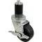 Caster,Stem(3-1/2"Od,W/Brk,Blk for Kason Part# KAS6C523525HDPTLB