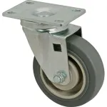 Caster,Plate (4"Od,Swvl,Gray) for Kason Part# KAS6C524001TRP