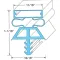 Door Gasket - Lh, 38" X 78" for Kolpak Part# KLP225171075