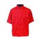 2Xl Mens Active Chefcoat Red/Slate Ss for AllPoints Part# KNG2124RDSL2XL