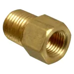 Dormont LF90-1112 1/4" M NPT X 1/4" F FLARE FITT