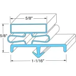 Door Gasket  for Master-Bilt Part# MB37-01254