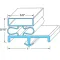 Door Gasket for Delfield Part# MCC605