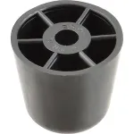 Foot (1"H, 1/4"Id, Black,Plst) for Nemco Food Equipment Part# NEM45983