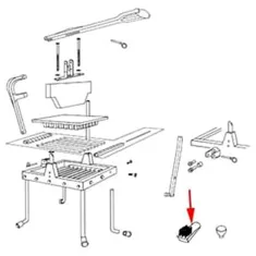 Brush, Lettuce Cutter  for Nemco Part# NEM48364