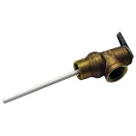 Wat007 P/T Relief Valves 3/4In, 150 Psi, 210F Max Temp