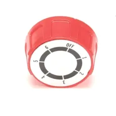 Knob, Red, 6 Heat , Off-1-6 for Star Mfg Part# P9-70701-41-2