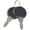 Keys (pair) for Turbo Air Part# P998200100