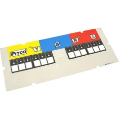 Overlay,3-Zone (Multi-Product) for Pitco Part# PTA6096301