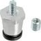 Leg1"H,1/4"-20 Thd,W/Ada Ptor for Hatco Part# R05.30.081.00