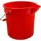 Bucket 14 Qt, 12"Od, Red  for Rubbermaid Part# RBMD261400RED
