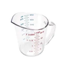Cup, Measuring (1 Pt,Clr Plst) for Rubbermaid Part# RBMD3215