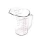 Cup, Measuring (2 Qt,Clr Plst) for Rubbermaid Part# RBMD3217