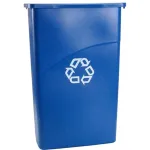 Container,Waste  for Rubbermaid Part# RBMD354075BLUE