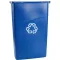 Container,Waste  for Rubbermaid Part# RBMD354075BLUE