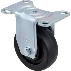 Caster,Plate (3"Od,Rigid,Gray) for Rubbermaid Part# RBMD3600L5