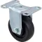 Caster,Plate (3"Od,Rigid,Gray) for Rubbermaid Part# RBMD3600L5