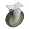 Caster,Plate , 5", Rgd, Gry for Rubbermaid Part# RBMD4501-1