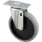 Caster,Plate (5"Od,Swvl,Gray) for Rubbermaid Part# RBMD4501-L2