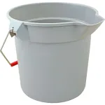 Bucket,Sanitizer (10 Qt, Gray) for Rubbermaid Part# RBMD90-2963-A1