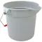 Bucket,Sanitizer (10 Qt, Gray) for Rubbermaid Part# RBMD90-2963-A1