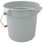Bucket,Sanitizer (10 Qt, Gray) for Rubbermaid Part# RBMDFG253100BLA