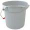Bucket,Sanitizer (10 Qt, Gray) for Rubbermaid Part# RBMDFG253100BLA