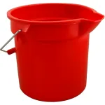 Bucket (14 Qt, 12"Od, Red) for Rubbermaid Part# RBMDFG261400RED