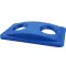 Recycling Can Lid/Top Blue, Bottles And Cans for Rubbermaid Part# RBMDFG269288BLUE