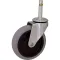 4" Swivel Caster W/Inser  for Rubbermaid Part# RBMDFG3424L60000
