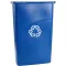 Container,Waste  for Rubbermaid Part# RBMDFG354075BLUE