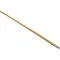 Handle(60"L,Wood,Metal Thread) for Rubbermaid Part# RBMDFG636400LAC