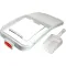 Lid Rubbermaid 3602  for Rubbermaid Part# RBMDFG9F7800CLR