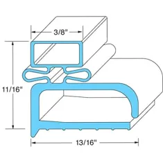 Door Gasket  for Randell Part# RDINGSK105