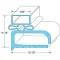 Drawer Gasket 9-7/8" X 21-1/4" for Randell Part# RDINGSK225