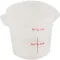 Container(Rnd,Translucent,1Qt) for Cambro Part# RFS1PP-190