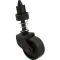 Caster (Step Stool, Blk Plst) for Rubbermaid Part# RUB2523L1