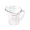 Cup, Measuring (1 Pt,Clr Plst) for Rubbermaid Part# RUB3215