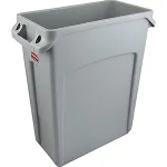 Container,Trash (16 Gal) for Rubbermaid Part# RUBFG354100LGRAY