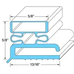Door Gasket for Traulsen Part# SER-21461-00