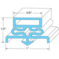 Door Gasket for Traulsen Part# SER-39393-00