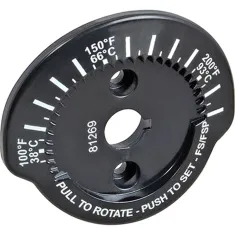 Plate,Thermostat Indicator for Server Part# SER81269