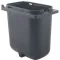 Jar,Fountn , Plstc,7-1/2"Deep,Bl for Server Products Part# SER83147