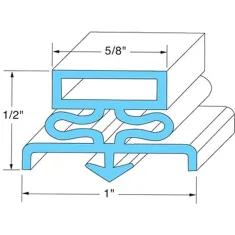 Door Gasket  for Traulsen Part# SFO38785-00
