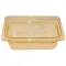 1/4 Size Food Pan -Amber High Heat for Cambro Part# SP-328